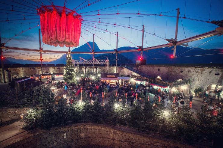 Weihnachtszauber Festung - Aussenbereich